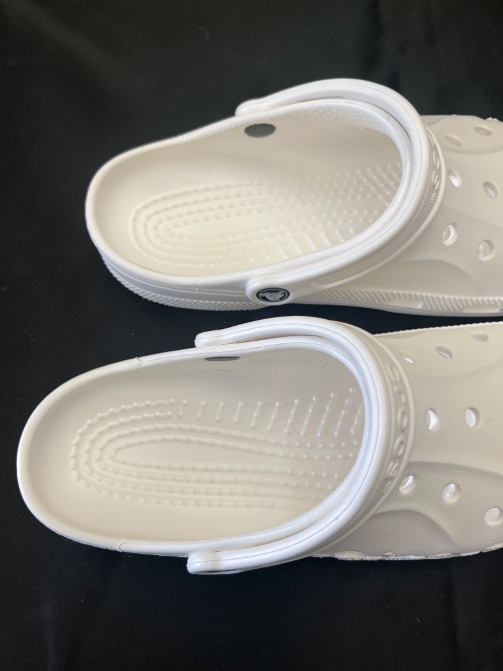 Like New Pair of CROCS Bays Clogs. Sz. 10 . - Picture 2 of 13
